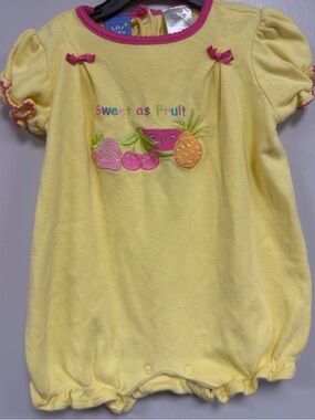 Baby Crew “Sweet as Fruit” Bubble Romper